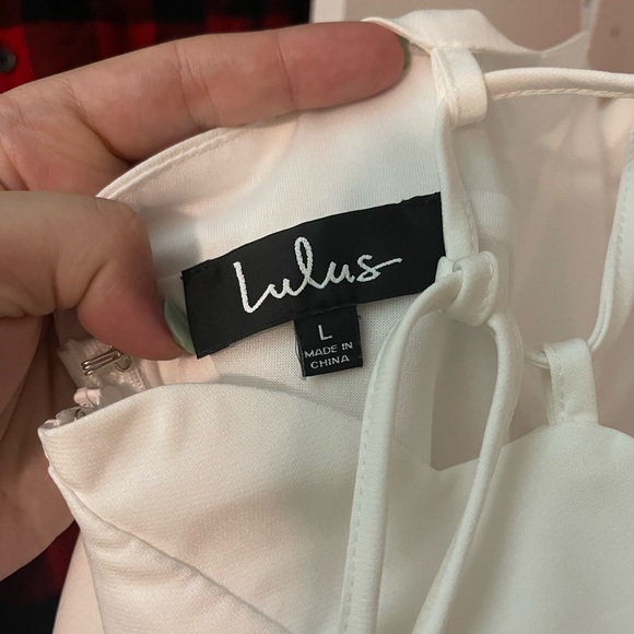 Lulus Scalloped Skater Dress - Picture 5 of 6